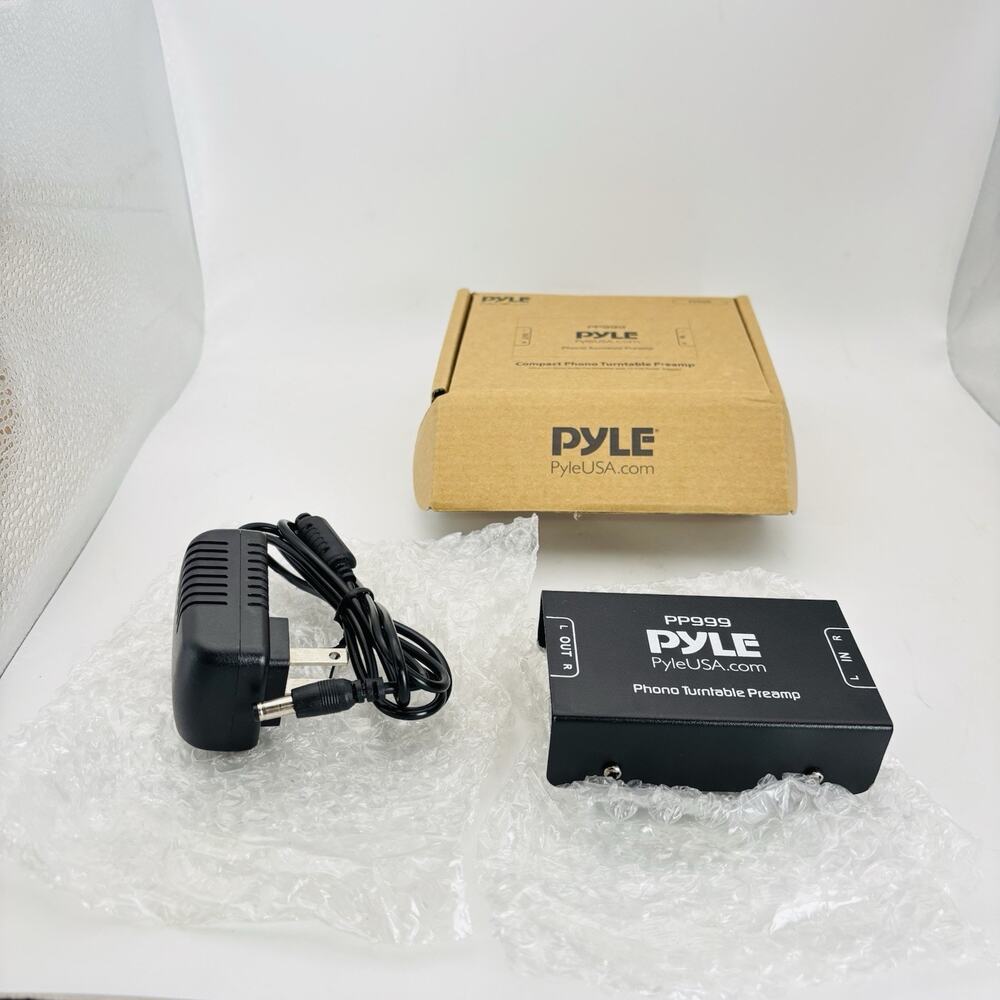 Pyle PRO Phono Turntable Pre-Amplifier Model PP999 New In Open Box. - Picture 7 of 14